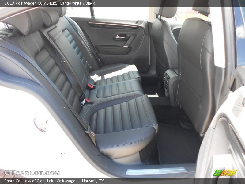 Candy White / Black 2013 Volkswagen CC V6 Lux