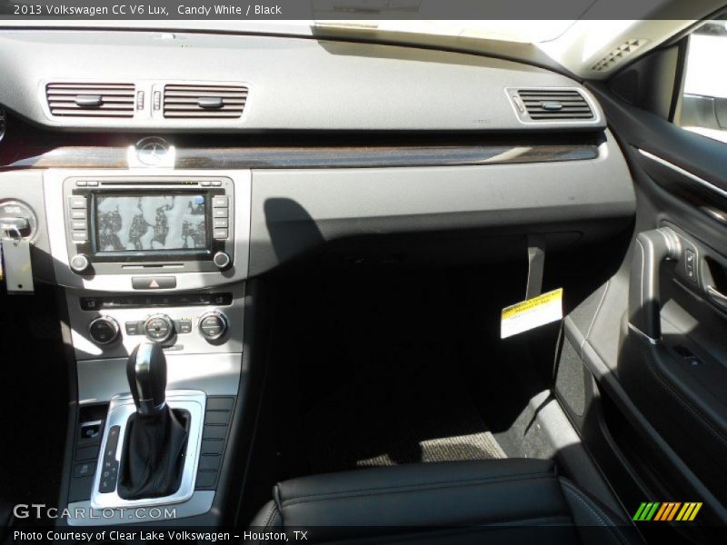 Candy White / Black 2013 Volkswagen CC V6 Lux