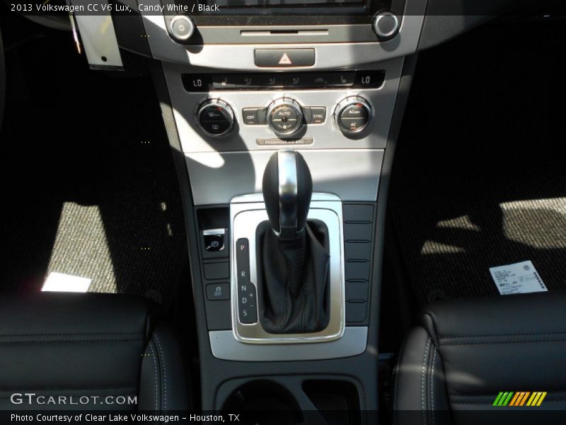 Candy White / Black 2013 Volkswagen CC V6 Lux