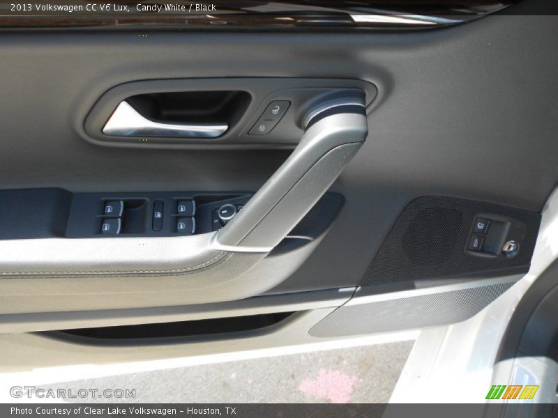 Candy White / Black 2013 Volkswagen CC V6 Lux