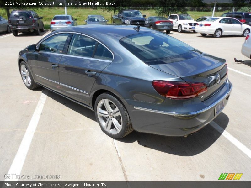 Island Gray Metallic / Black 2013 Volkswagen CC Sport Plus