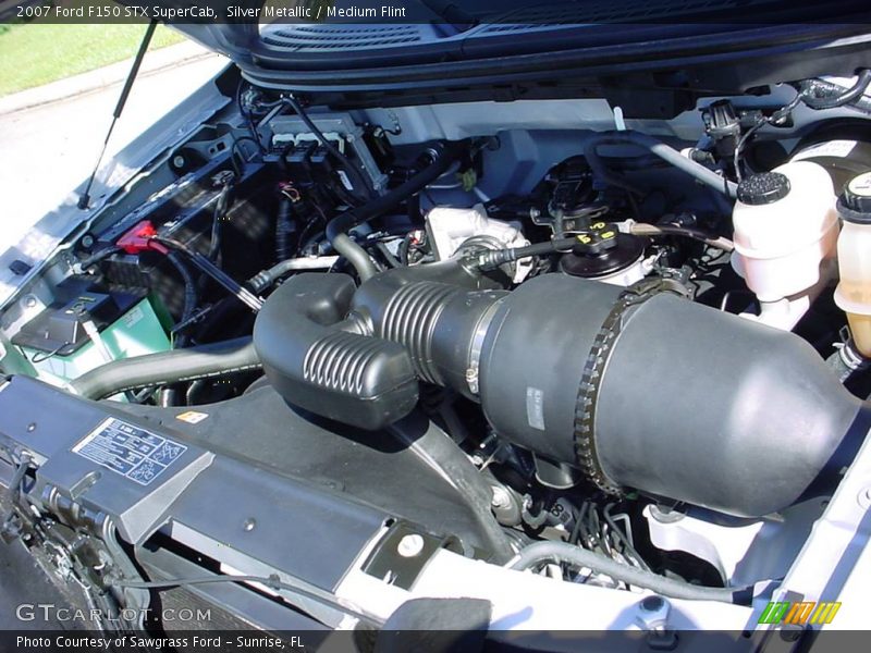 Silver Metallic / Medium Flint 2007 Ford F150 STX SuperCab