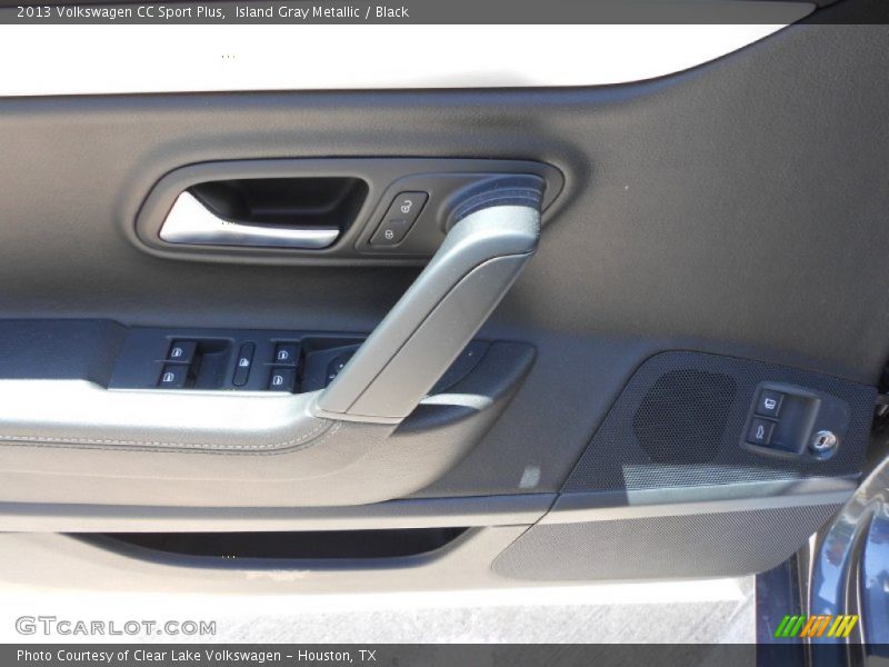 Island Gray Metallic / Black 2013 Volkswagen CC Sport Plus