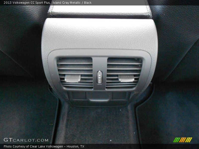 Island Gray Metallic / Black 2013 Volkswagen CC Sport Plus