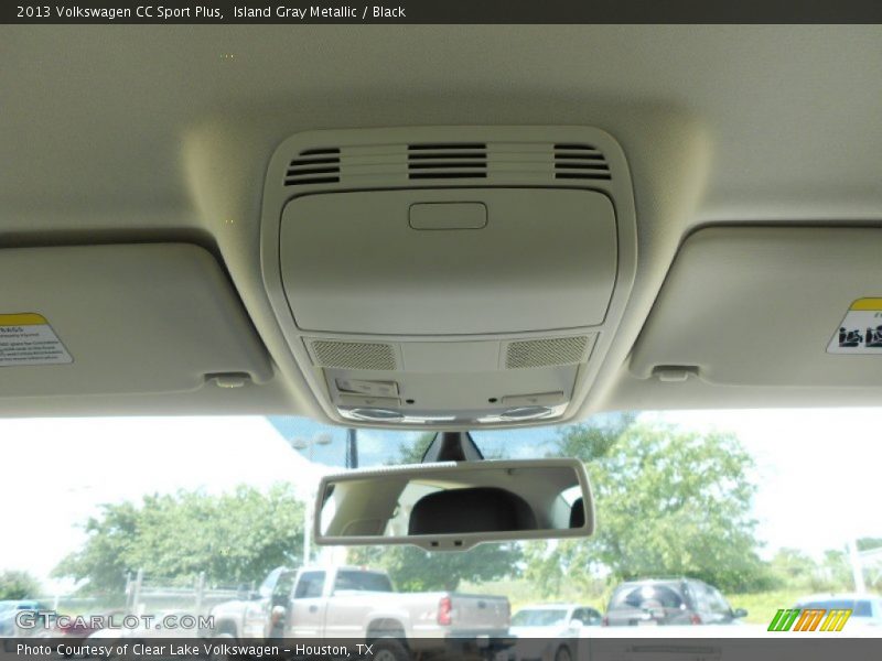 Island Gray Metallic / Black 2013 Volkswagen CC Sport Plus