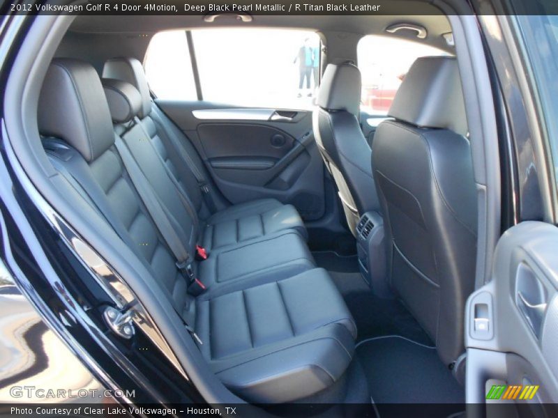  2012 Golf R 4 Door 4Motion R Titan Black Leather Interior