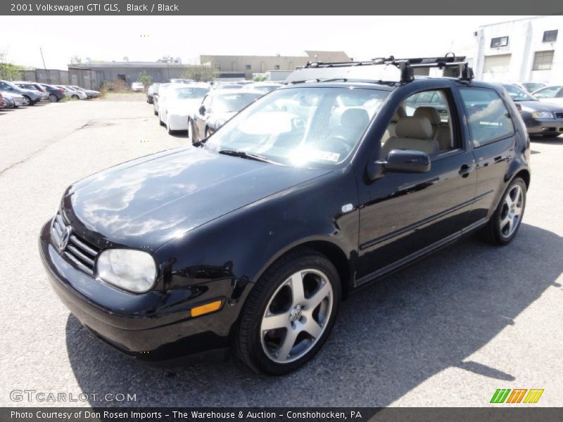 Black / Black 2001 Volkswagen GTI GLS