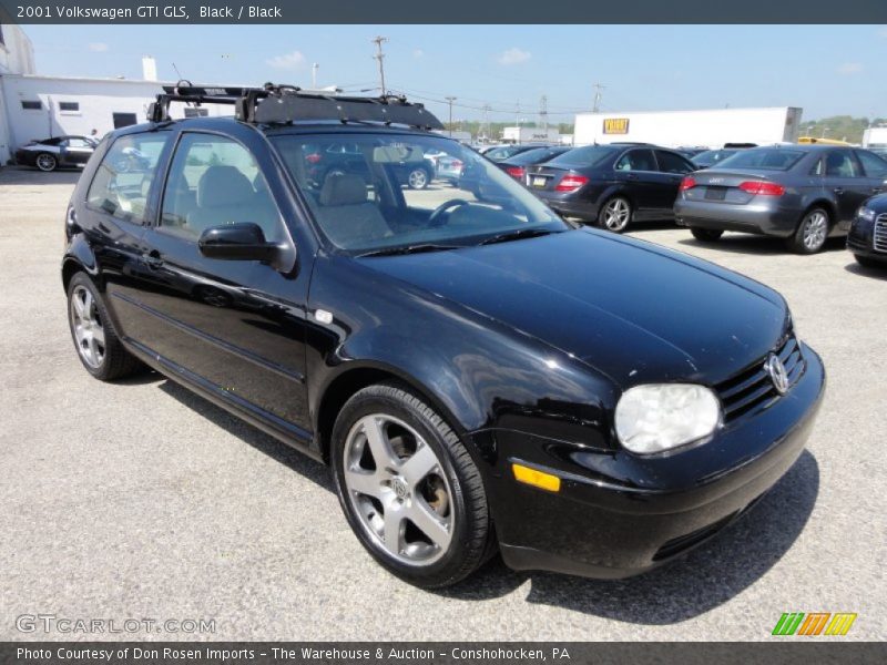 Black / Black 2001 Volkswagen GTI GLS