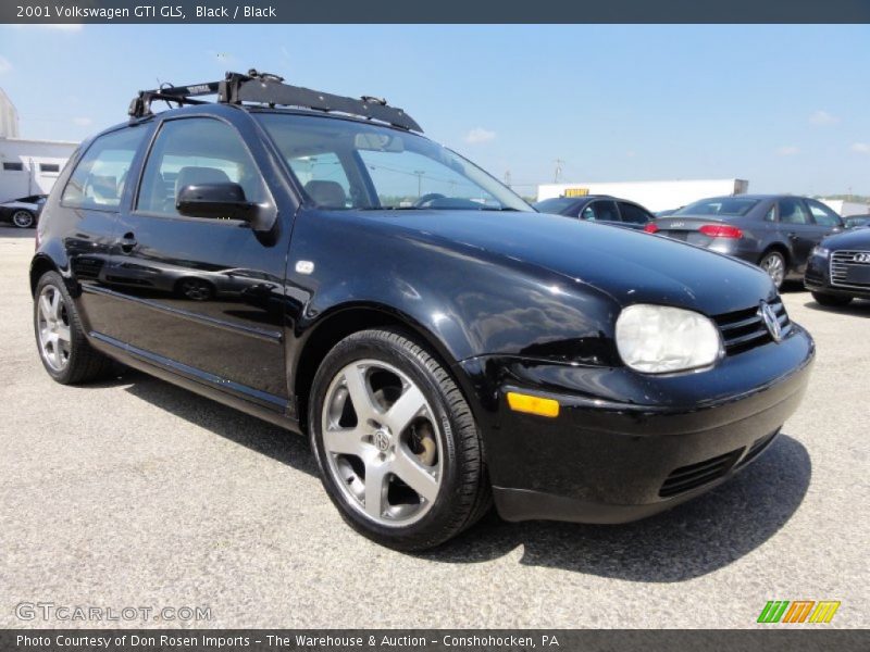 Black / Black 2001 Volkswagen GTI GLS