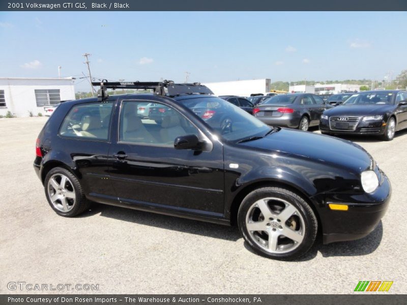 Black / Black 2001 Volkswagen GTI GLS