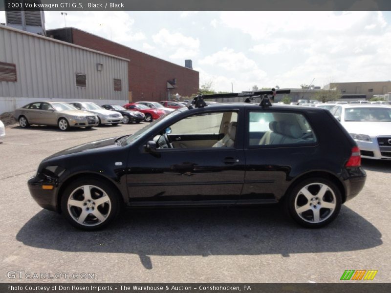 Black / Black 2001 Volkswagen GTI GLS