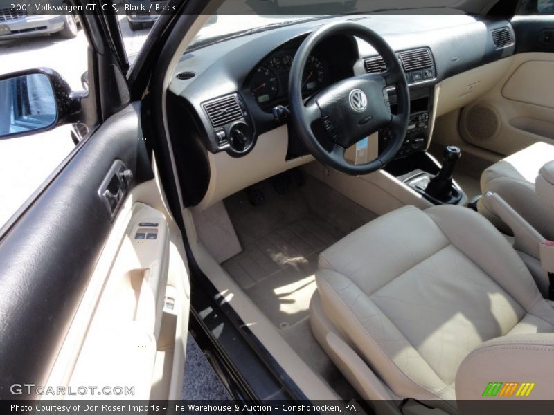 Black / Black 2001 Volkswagen GTI GLS