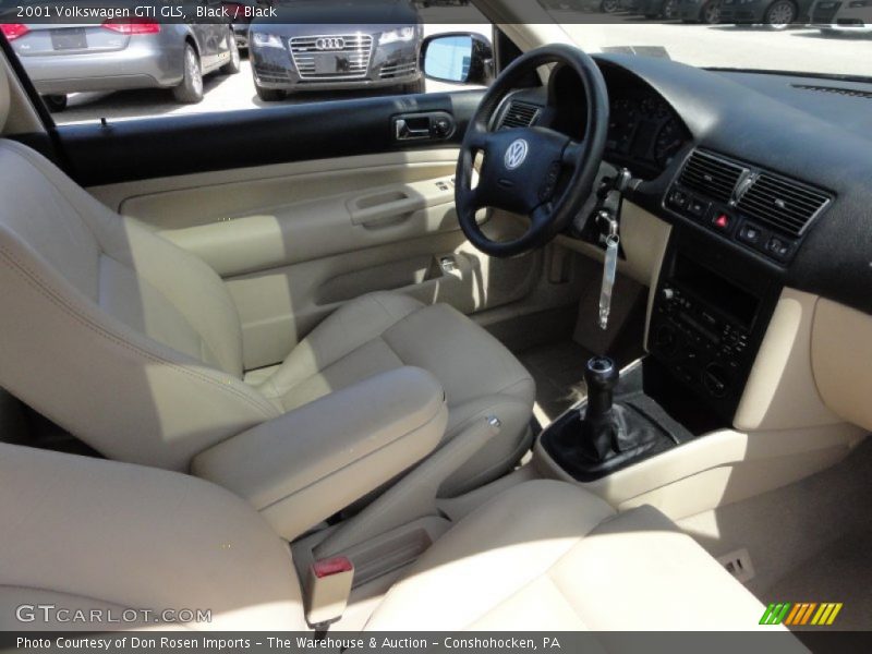 Black / Black 2001 Volkswagen GTI GLS
