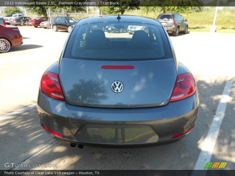 Platinum Gray Metallic / Titan Black 2012 Volkswagen Beetle 2.5L