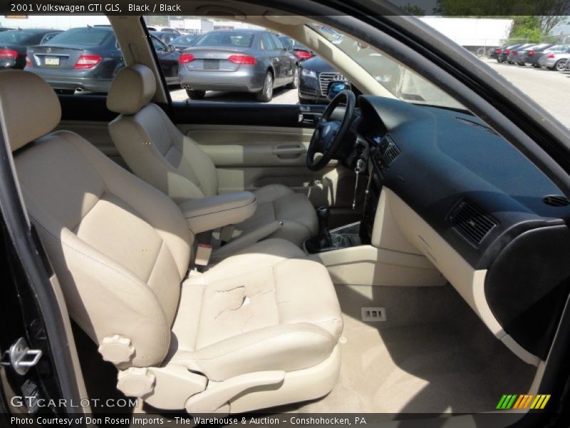 Black / Black 2001 Volkswagen GTI GLS