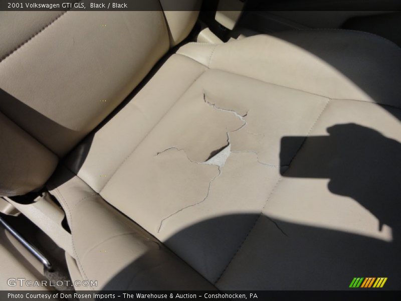 Black / Black 2001 Volkswagen GTI GLS
