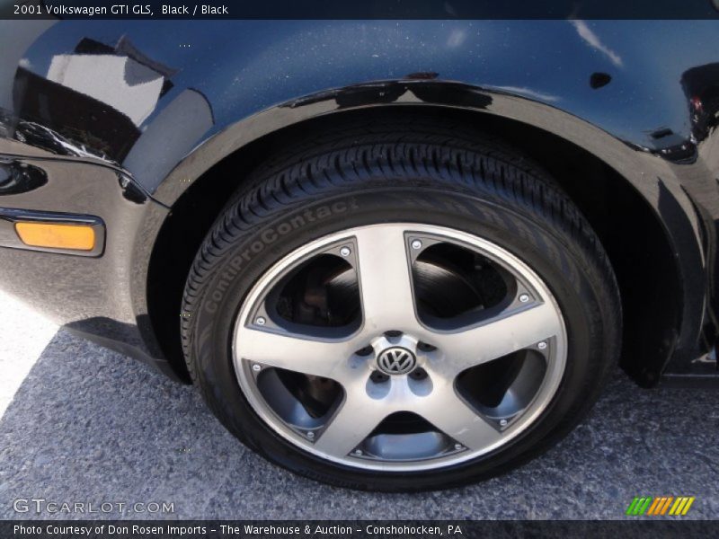 Black / Black 2001 Volkswagen GTI GLS
