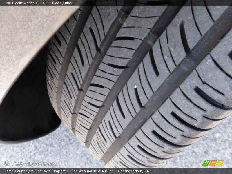 Black / Black 2001 Volkswagen GTI GLS