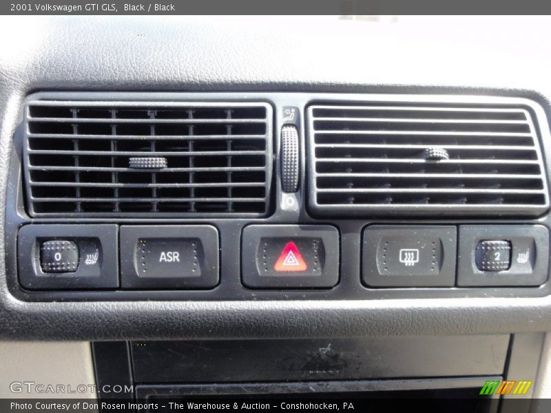 Black / Black 2001 Volkswagen GTI GLS