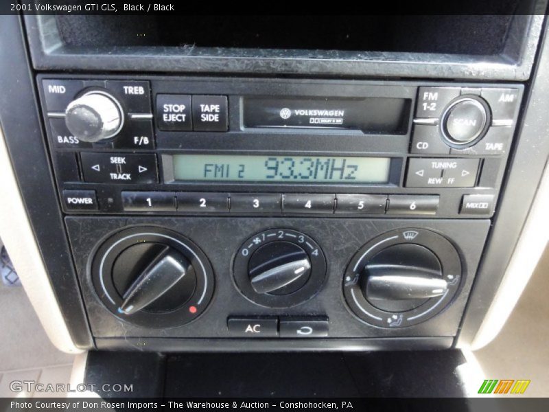 Black / Black 2001 Volkswagen GTI GLS