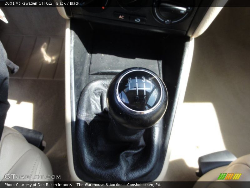Black / Black 2001 Volkswagen GTI GLS