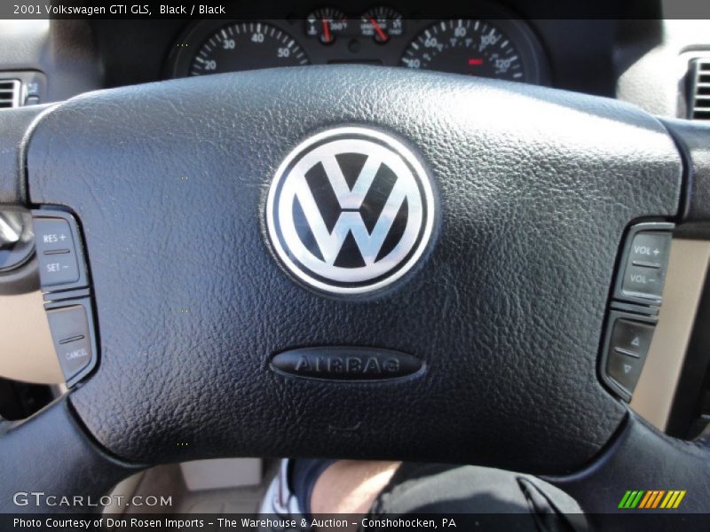Black / Black 2001 Volkswagen GTI GLS