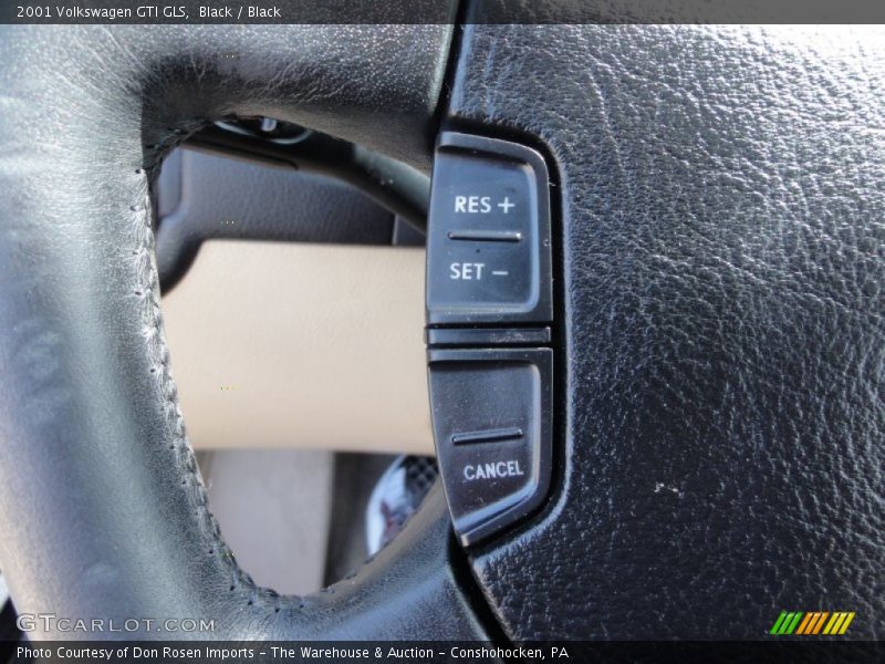 Black / Black 2001 Volkswagen GTI GLS