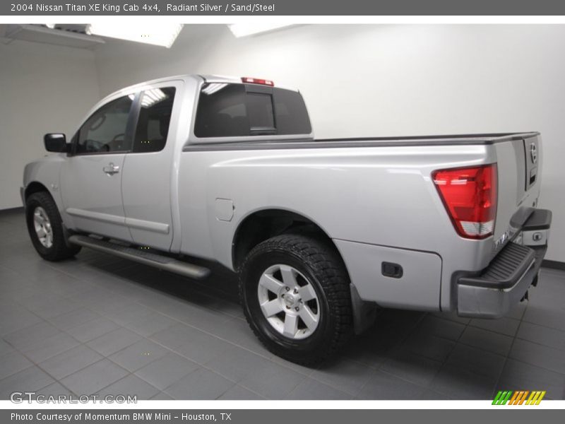 Radiant Silver / Sand/Steel 2004 Nissan Titan XE King Cab 4x4