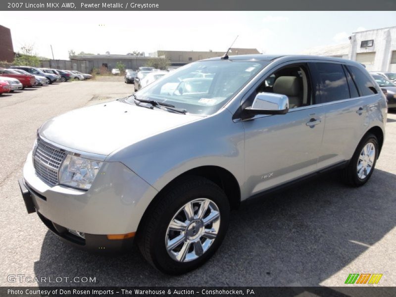 Pewter Metallic / Greystone 2007 Lincoln MKX AWD