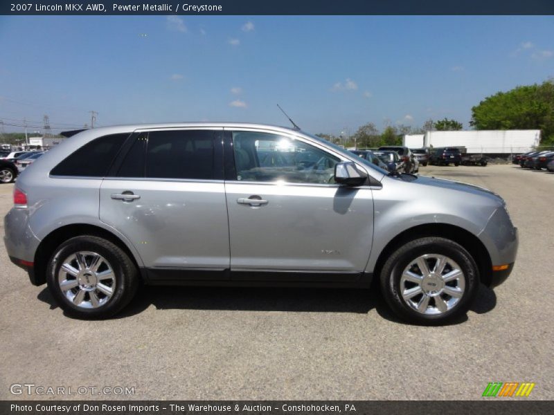 Pewter Metallic / Greystone 2007 Lincoln MKX AWD