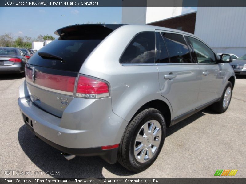 Pewter Metallic / Greystone 2007 Lincoln MKX AWD