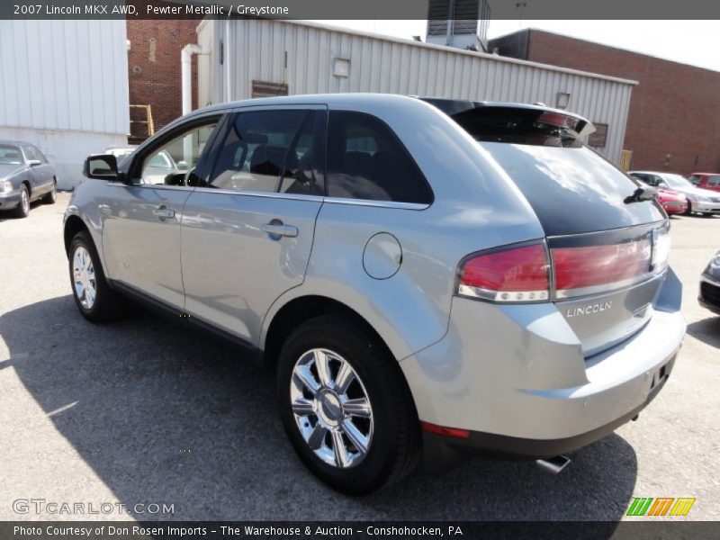 Pewter Metallic / Greystone 2007 Lincoln MKX AWD