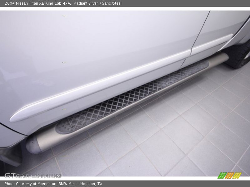 Radiant Silver / Sand/Steel 2004 Nissan Titan XE King Cab 4x4