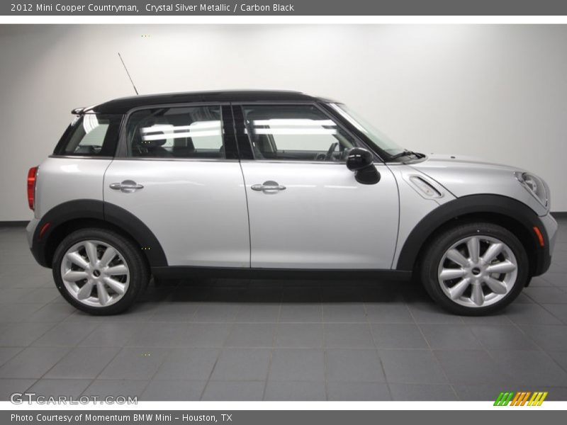 Crystal Silver Metallic / Carbon Black 2012 Mini Cooper Countryman