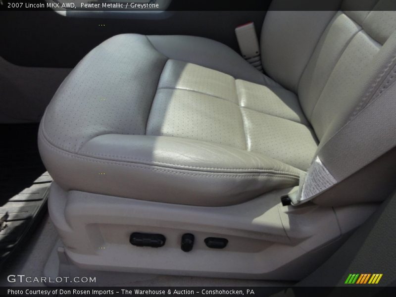 Pewter Metallic / Greystone 2007 Lincoln MKX AWD