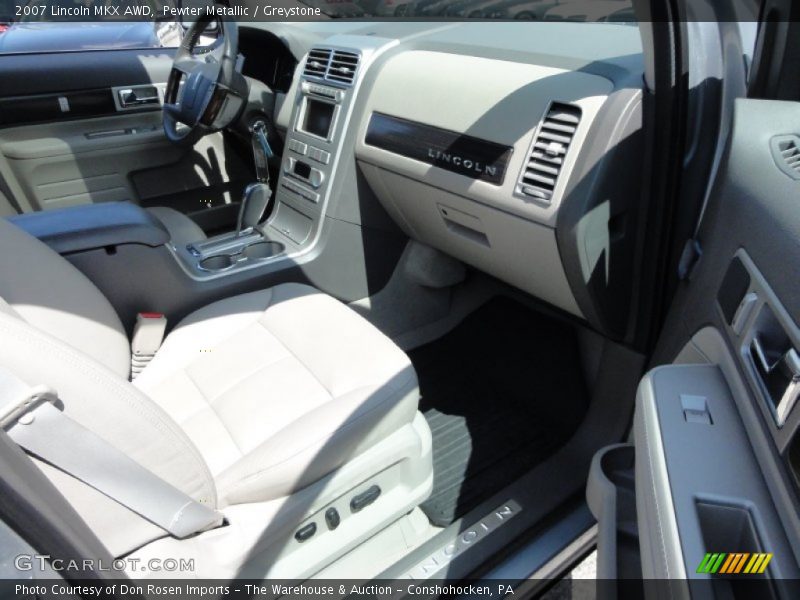 Pewter Metallic / Greystone 2007 Lincoln MKX AWD