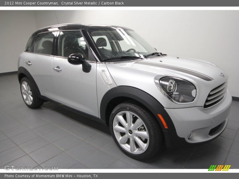 Crystal Silver Metallic / Carbon Black 2012 Mini Cooper Countryman