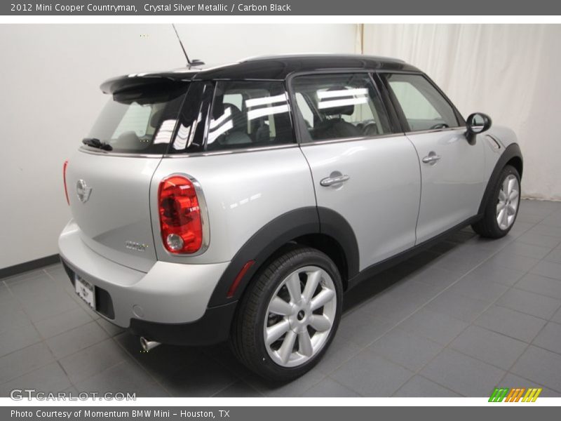 Crystal Silver Metallic / Carbon Black 2012 Mini Cooper Countryman