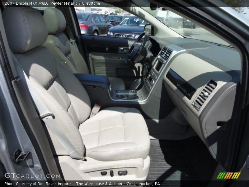 Pewter Metallic / Greystone 2007 Lincoln MKX AWD