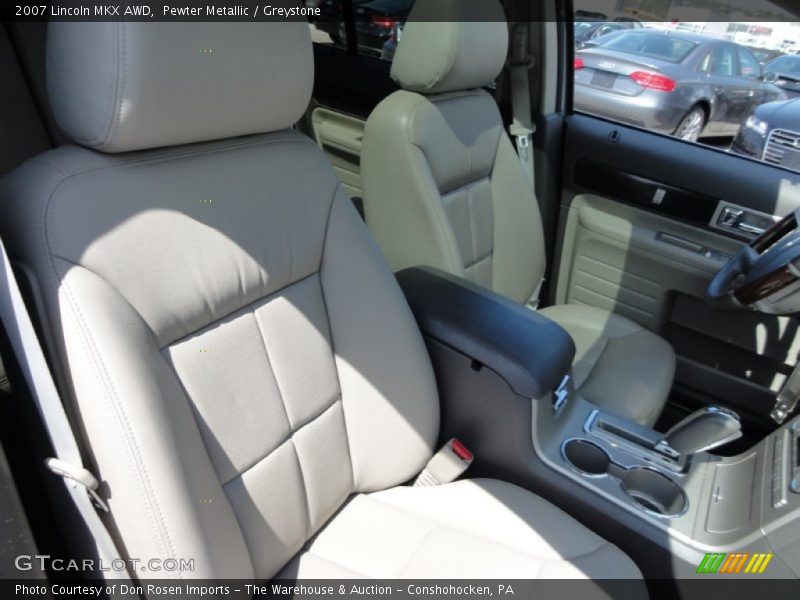 Pewter Metallic / Greystone 2007 Lincoln MKX AWD