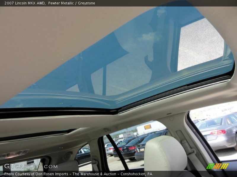 Pewter Metallic / Greystone 2007 Lincoln MKX AWD