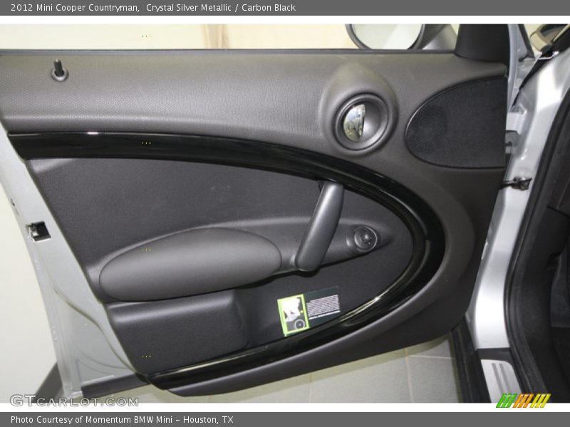 Crystal Silver Metallic / Carbon Black 2012 Mini Cooper Countryman