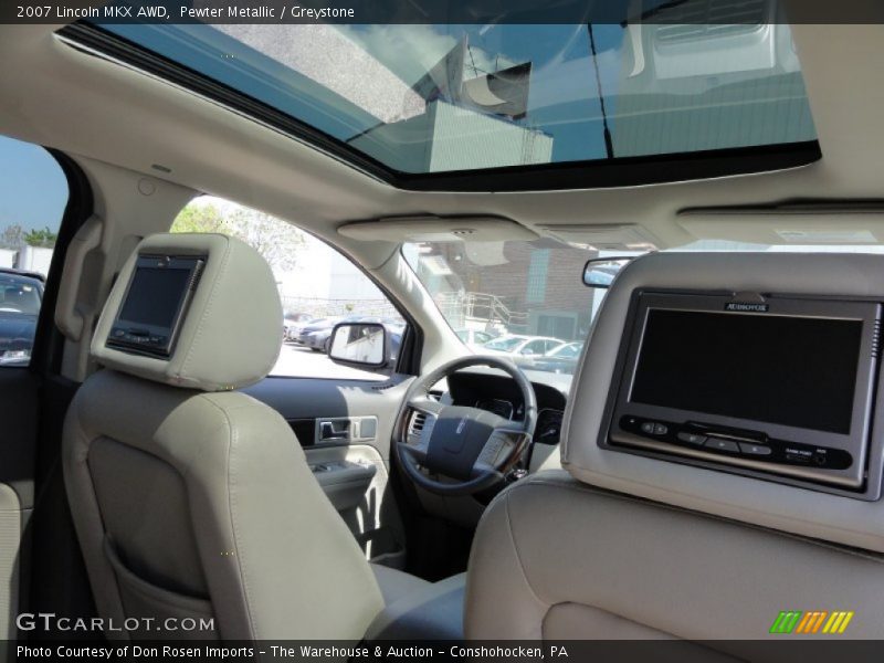 Pewter Metallic / Greystone 2007 Lincoln MKX AWD