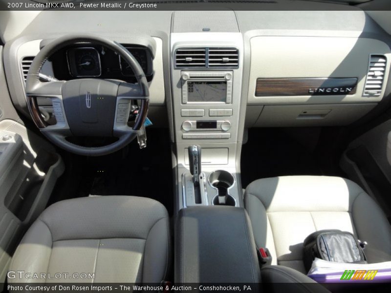 Pewter Metallic / Greystone 2007 Lincoln MKX AWD