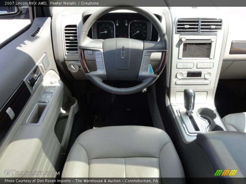 Pewter Metallic / Greystone 2007 Lincoln MKX AWD
