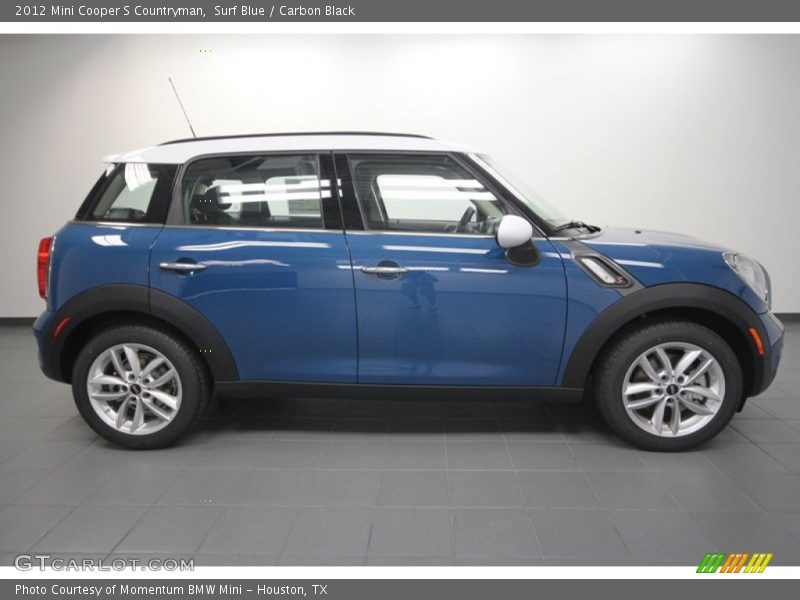 Surf Blue / Carbon Black 2012 Mini Cooper S Countryman