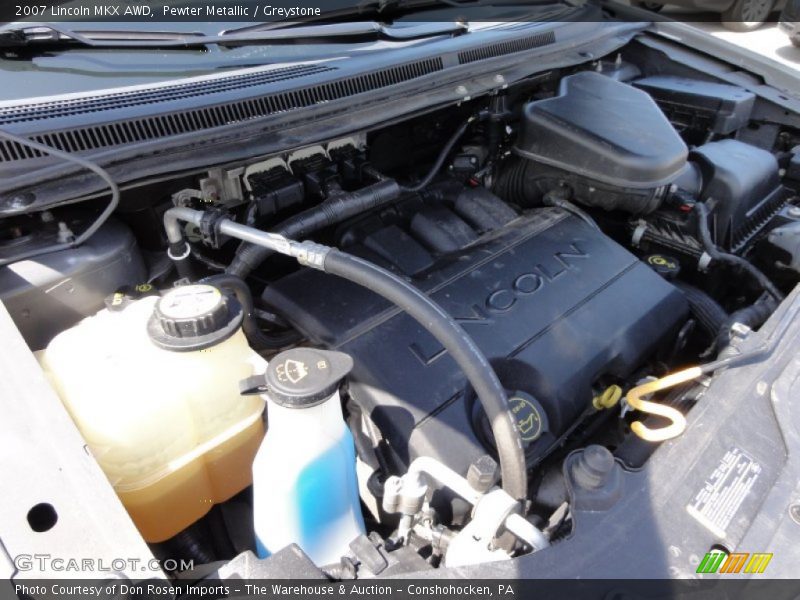 Pewter Metallic / Greystone 2007 Lincoln MKX AWD
