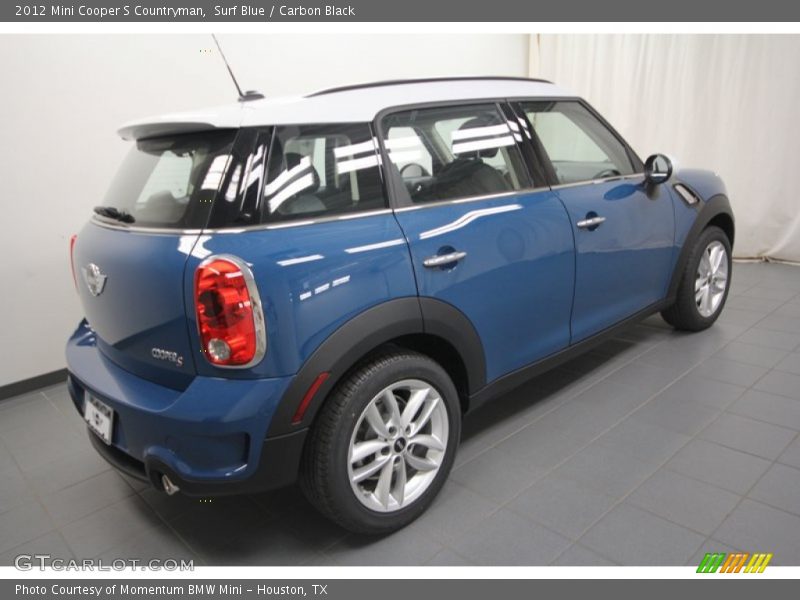 Surf Blue / Carbon Black 2012 Mini Cooper S Countryman