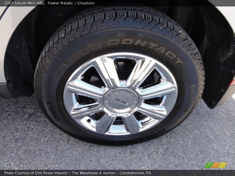 Pewter Metallic / Greystone 2007 Lincoln MKX AWD