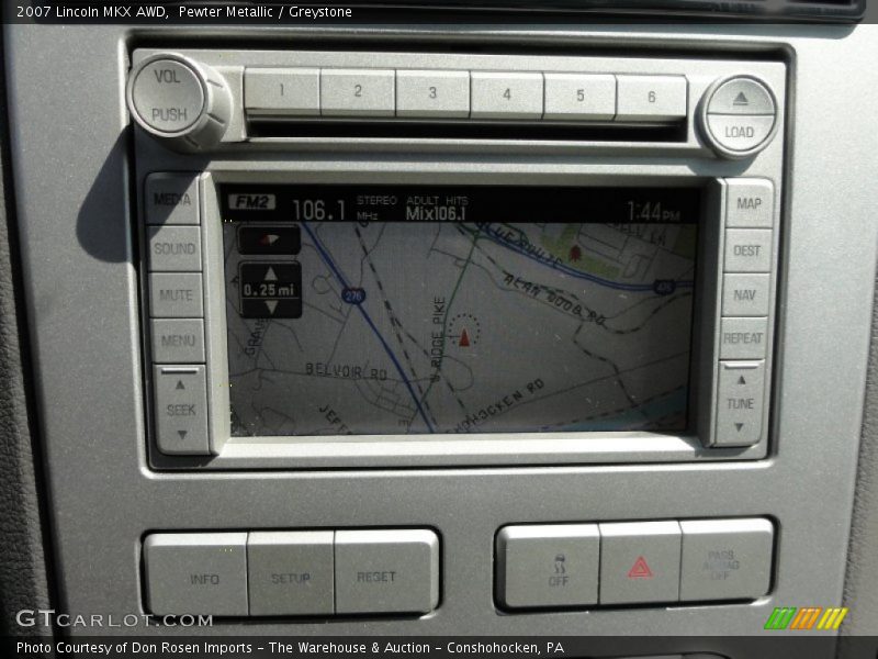 Pewter Metallic / Greystone 2007 Lincoln MKX AWD